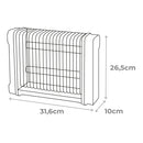 MATA INSETOS ELÉTRICO PROFISSIONAL 2X6W 30M² 31,6X10X26,5CM 340°