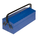 CAIXA PORTA FERRAMENTAS 2 PEGAS E 3 BANDEJAS 500X210X190MM 902031