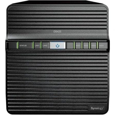 SYNOLOGY DISKSTATION DS423 - HASTA 30 CÁMARAS IP - HASTA 72TB