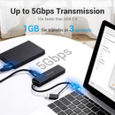 DOCKING USB 3.0 VENTION CHVBB 3XUSB 1XMICROUSB PD 1XLECTOR TARJET