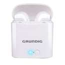 FONES DE OUVIDO SEM FIO COM MICRO BLUETOOTH COM CASO BRANCO