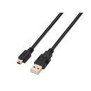 AISENS A101-0025 cabo USB 1,8 m USB 2.0 USB A Mini-USB B Preto