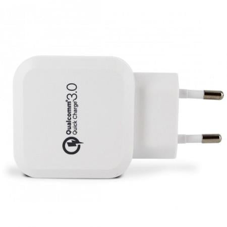 MOOOV CARREGADOR 2 X USB 5.4A (TOTAL) QUALCOMM BRANCO