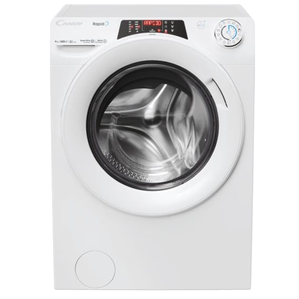 MÁQUINA DE LAVAR ROUPA CANDY RO496DWM71-S( 1400 RPM - 9 KG - BRAN