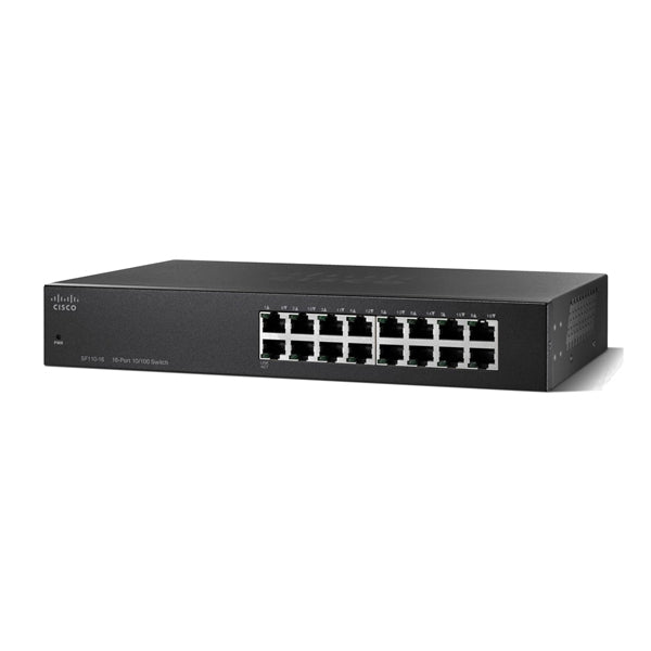 CISCO SB SWITCH SF110-16 16 PORTAS 10100 RACKMOUNT