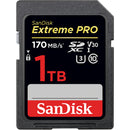 EXTREME PRO SDXC CARD 1TB - 170MBS V30 UHS-I U3