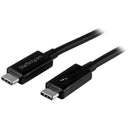 StarTech.com TBLT3MM1M cabo Thunderbolt 1 m 20 Gbit/s Preto