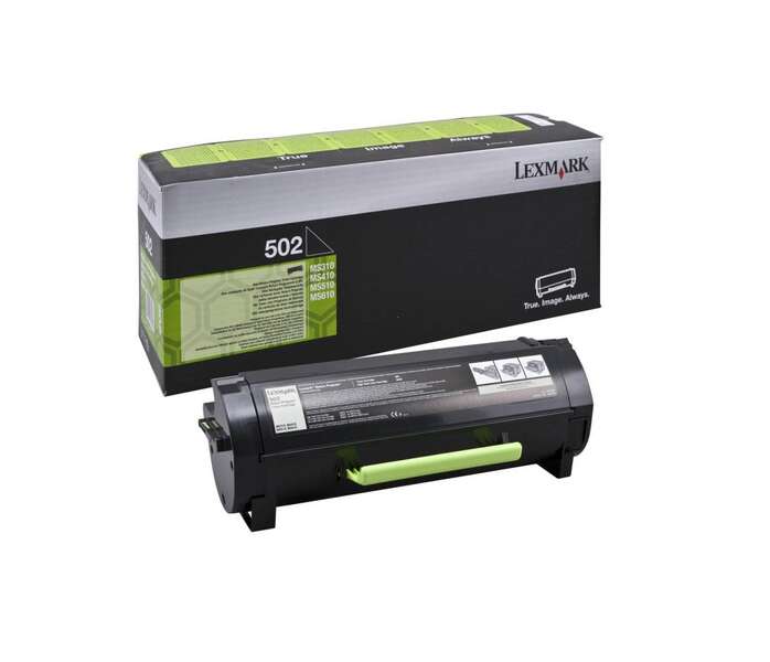 Lexmark 502 toner 1 unidade(s) Original Preto