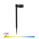 PEDESTAR SOLAR REDONDO, IP 44 1,5W, 200IM 2700K, LUZ QUENTE, MEDI