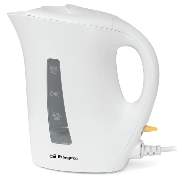 ORBEGOZO KT 4150 HERVIDOR DE AGUA 1L 1200W - LIBRE DE BPA - ASA D