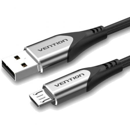 Vention COAHD cabo USB 0,5 m USB 2.0 USB A Micro-USB B Alumínio,