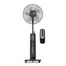 VENTOINHA DE PÉ HAEGER DIAMETRO 45CM 3VEL C/HUMIDIFICADOR PRETA