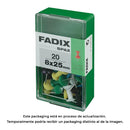 CAIXA S 20 UNID. PIONÉS ALFINETE SORTIDO 8X25MM FADIX