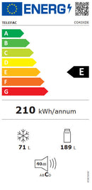 CONFORTEC COMBINADO 1800X550X560MT 260LT DA IX (E)