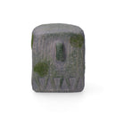 ESTATUA CINZENTO 9X8X9.5CM