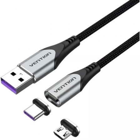 CABLE USB 2.0 VENTION CQNHD USB MACHO MICROUSB MACHO - USB TIPO-C