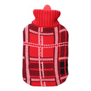 BOTIJA DE ÁGUA QUENTE. MODELO CLÁSSICO ESCOCÊS VERMELHO 2 L EDM