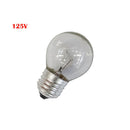 LÂMPADA INCANDESCENTE ESFÉRICA TRANSPARENTE 60W E27 125V (SOMENTE