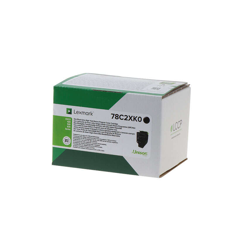 TONER ORIGINAL LEXMARK 78C2XK0 PRETO