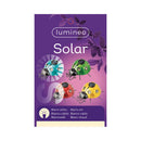 LUZ SOLAR METÁLICA EM FORMA DE JOANINHA 14,5X13X5CM MODELOS SORTI