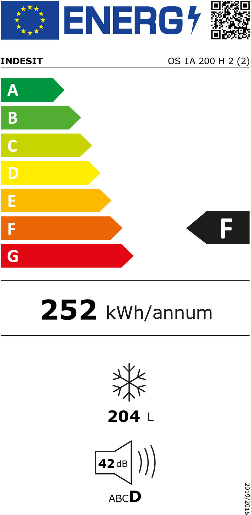 Indesit OS 1A 200 H 2 congelador/arca frigorífica Independente 20