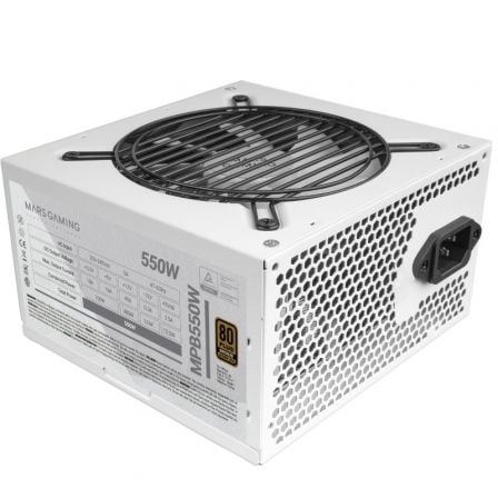 FUENTE DE ALIMENTACIÓN MARS GAMING MPB550 550W VENTILADOR 12CM 80