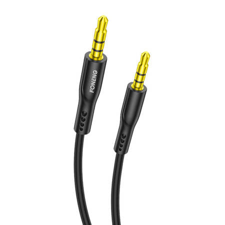 AUDIO CABO AUX 3.5MM JACK FONENG BM22 (BLACK)