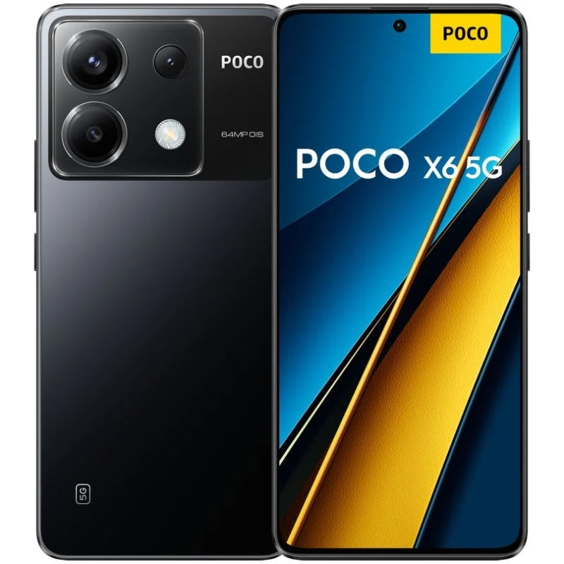 POCO X6 5G SMARTPHONE PANTALLA AMOLED 6.67 1.5K - 8GB - 256GB - C