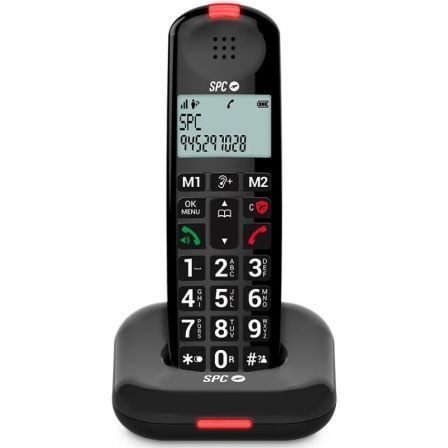 TELÉFONO INALÁMBRICO SPC COMFORT KAIRO NEGRO