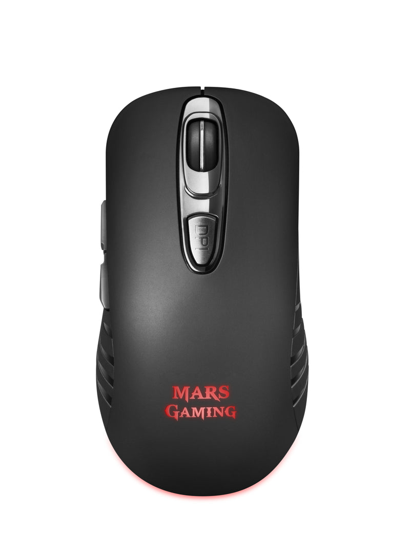 RATO MARS GAMING WIRELESS 3.200DPI, BOTÕES MECANICOS, RGB FLOWANT