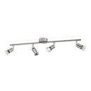 CANDEEIRO DE TETO 4 FOCOS MOD. LIMBALI GU10 69X10X15,5CM PHILIPS