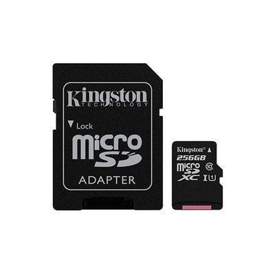 MICROSD KINGSTON CANVAS SELECT PLUS 256GB CLASS10 UHS-I SDHC(100M