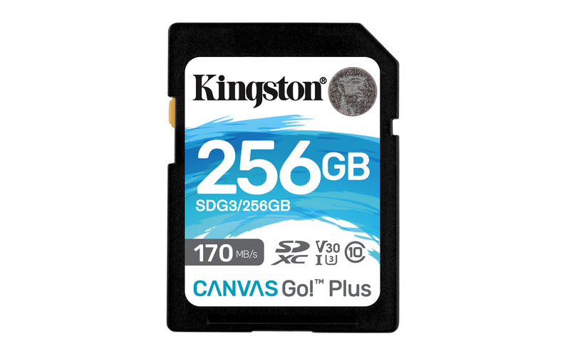 SDXC CARD 256GB CANVAS GO PLUS 170R C10 UHS-I U3 V30