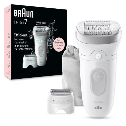 Braun Silk-épil 7 7-041 Cinzento, Branco