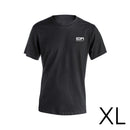 *MERCHANDISING* CAMISETA PRETA TAMANHO-XL MANGA CURTA BORDADA EDM