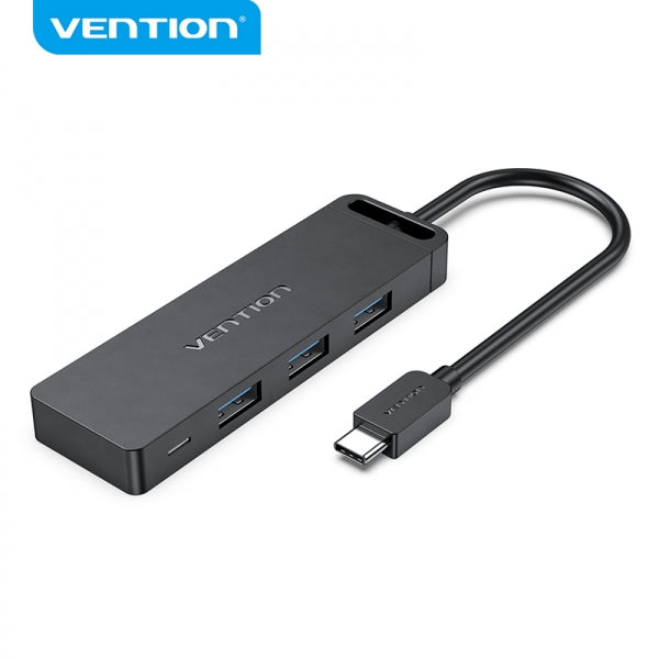 HUB USB TIPO-C VENTION TGTBB 3XUSB 1XUSB TIPO-C 1X MICROUSB PD