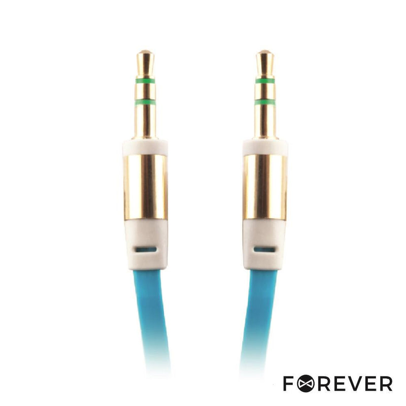 CABO JACK 3.5MM MACHO  JACK 3.5MM MACHO 1M AZUL ST FOREVER