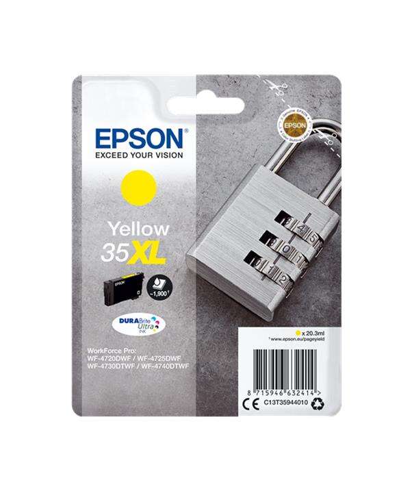 TINTEIRO EPSON AMARELO SERIE 35XL C13T35944010