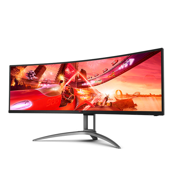 AOC MONITOR VA 49" 32:9 DFHD CURVO 1MS 144HZ HDMI DP USB COLUNAS