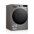 MÁQUINA DE LAVAR ROUPA LG F4WR7010AGS 10KG INOX