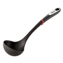 Tefal K20601 colher Colher de sopa Silicone Preto, Vermelho, Aço