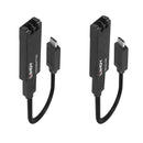 Lindy 43312 extensor de redes Recetor e transmissor de rede Preto