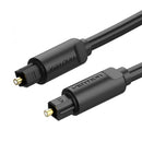 CABO DE AUDIO DE FIBRA ÓPTICA VENTION BAEBG 1.5M PRETO