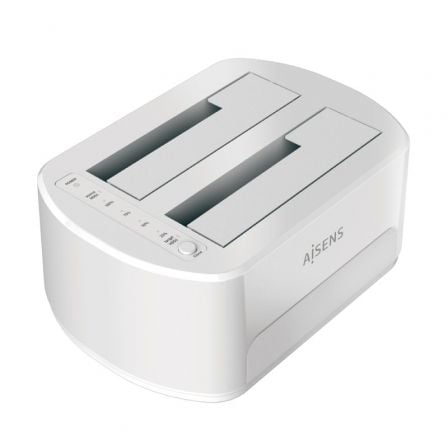 AISENS ASDS-D02W Docking Station para Discos Rígidos USB 3.2 Gen