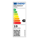 PROJETOR LED 10W 800LM 6400K LUZ FRIA 9,2X2,7X8,1CM COR BRANCO ED