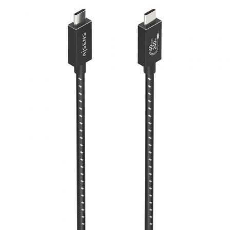 CABLE USB 4.0 TIPO-C AISENS A107-0867 USB TIPO-C MACHO - USB TIPO