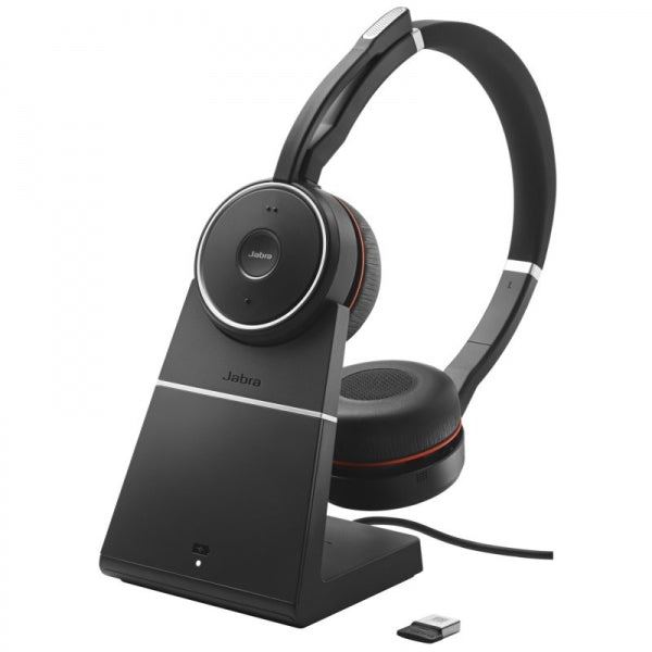 AURICULARES COM MICROFINE JABRA EVOLVE 75 SE UC BLUETOOTH DUAL +