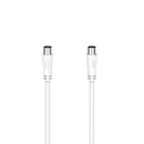 CABLE HAMA 00205045 ANTENA M-H 90DB 1.5M BLANCO