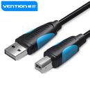 CABLE USB 2.0 IMPRESORA VENTION VAS-A16-B500 USB TIPO-B MACHO - U