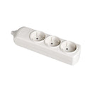 TOMADA DE SUPERFÍCIE BIPOLAR COM 3 TOMADAS T/TL 10/16A 250V COR B